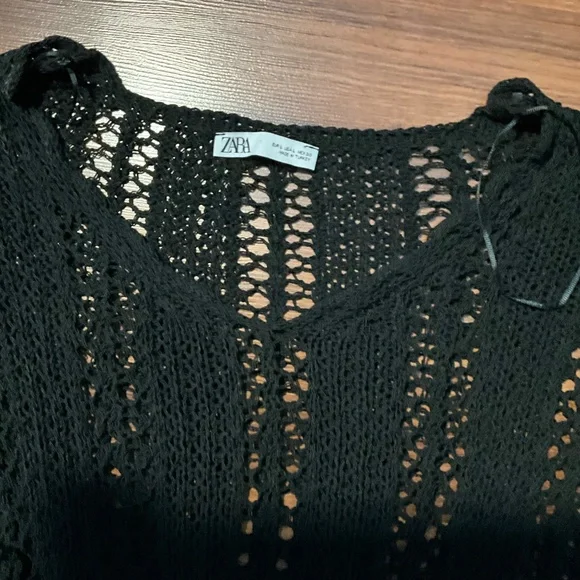 Zara Crochet Sweater - Picture 2 of 5